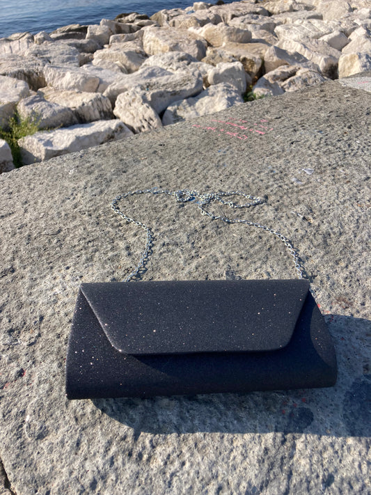 Pochette nero brillante