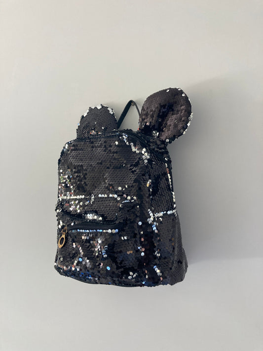 Zaino strass con orecchie